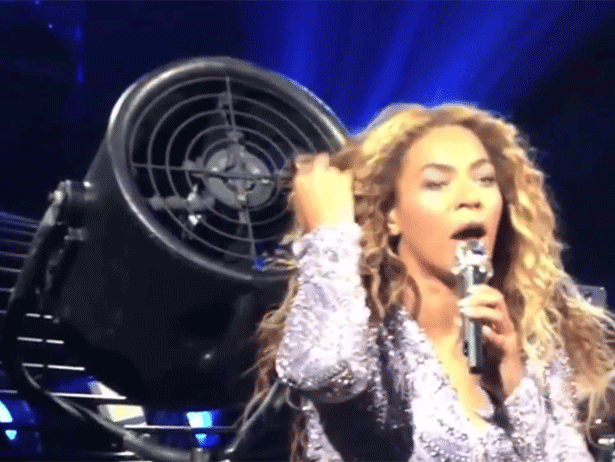 Beyonce Hair Fan