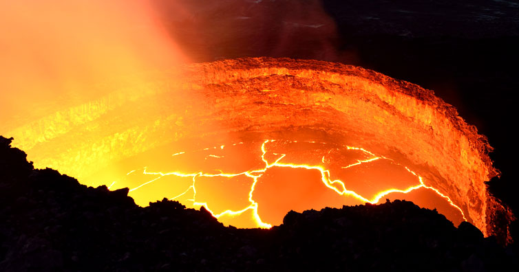 The Kilauea volcano